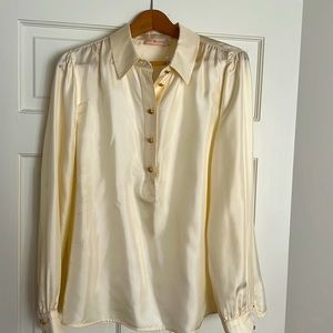 Gorgeous Tory Burch silk blouse - never worn - new with tags - size 14